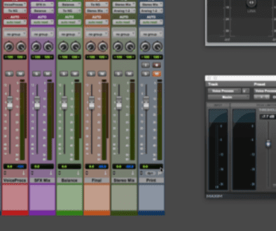 Soundguy mixer window