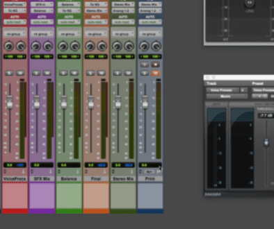 Mixer Window Soundguy mixer window