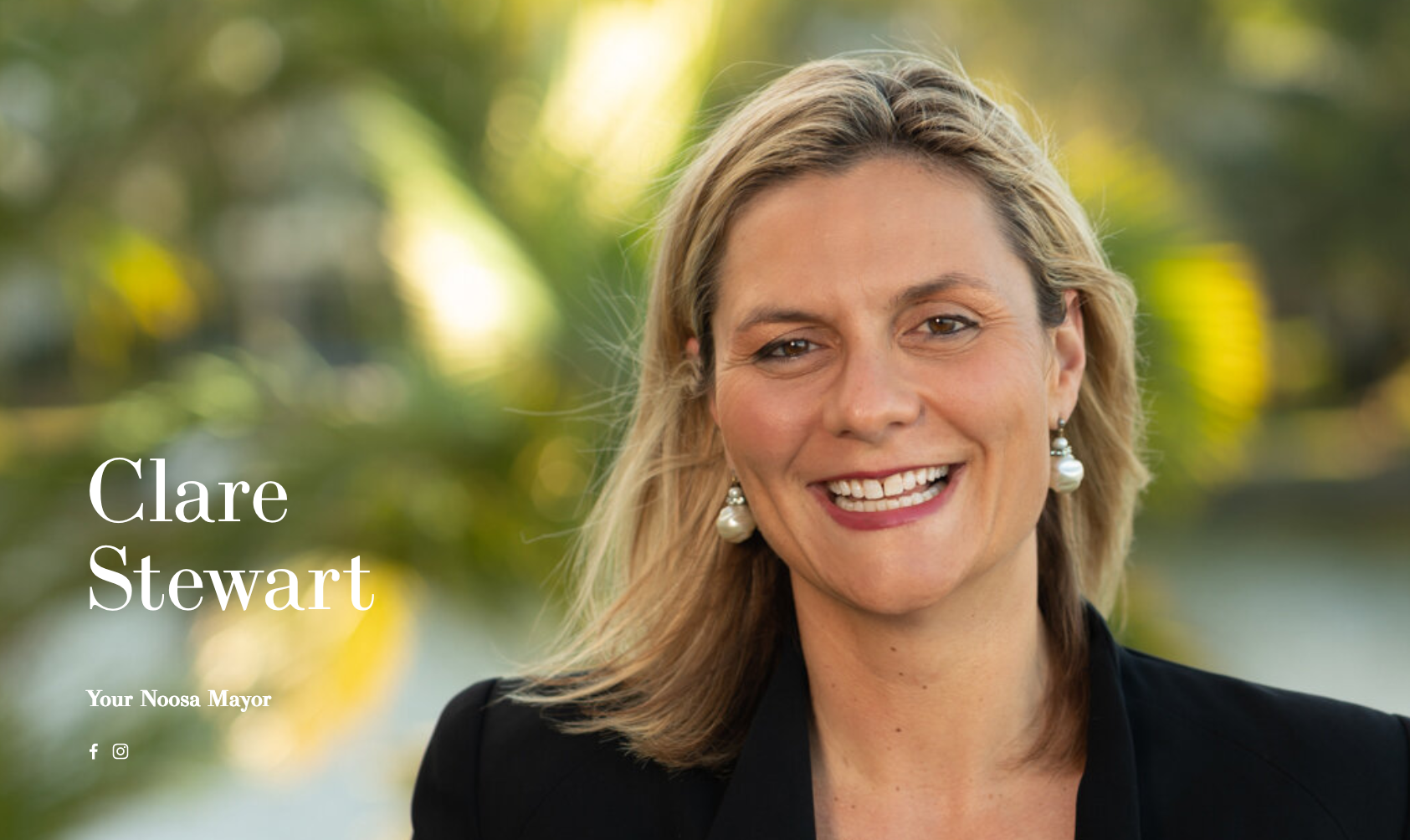 Noosa Mayor Clare Stewart